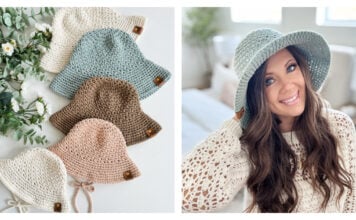 Caribbean Sand Sunhat Free Crochet Pattern