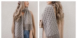 Dandelion Meadow Scarf Free Crochet Pattern