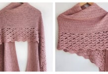 Floral Drift Shawl Free Crochet Pattern