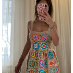 Granny Square Dress Crochet Pattern