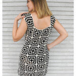 Granny Square Dress Free Crochet Pattern and Video Tutorial