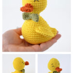 Jeff the Duck Amigurumi Free Crochet Pattern