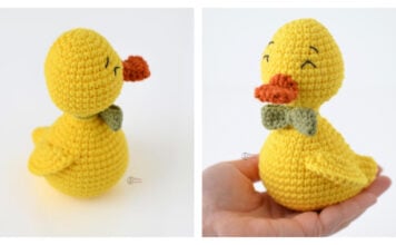 Jeff the Duck Amigurumi Free Crochet Pattern