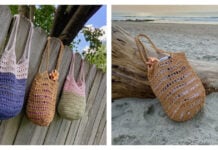 Lake Beach Bag Free Crochet Pattern and Video Tutorial