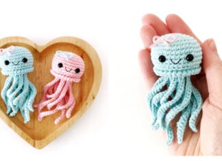No-Sew Jellyfish Free Crochet Pattern