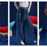 Seabreeze Mesh Wrap Pants Free Crochet Pattern