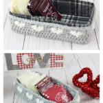 Tea Bag Basket Free Crochet Pattern