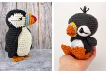 Amigurumi Puffin Bird Crochet Patterns