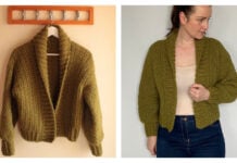 Bomber Jacket Free Crochet Pattern
