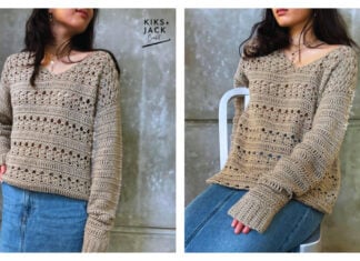 Cozy Fall Pullover Sweater Free Crochet Pattern