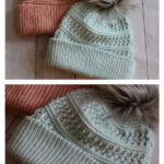 Deep River Beanie Hat Free Crochet Pattern and Video Tutorial