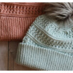 Deep River Beanie Hat Free Crochet Pattern and Video Tutorial