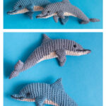 Delsa the Dolphin Amigurumi Free Crochet Pattern and Video Tutorial