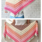Dreamy Days Shawl Free Crochet Pattern and Video Tutorial