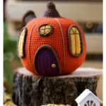 Halloween Pumpkin House Crochet Pattern