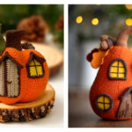 Halloween Pumpkin House Crochet Patterns