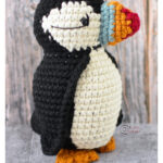 Mick the Puffin Free Crochet Pattern