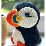 Molly the Puffin Amigurumi Bird Free Crochet Pattern