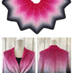 Moon Star Shawl Free Crochet Pattern