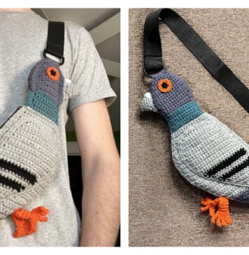 Pigeon Purse Free Crochet Pattern