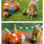 Pumpkin House Crochet Pattern