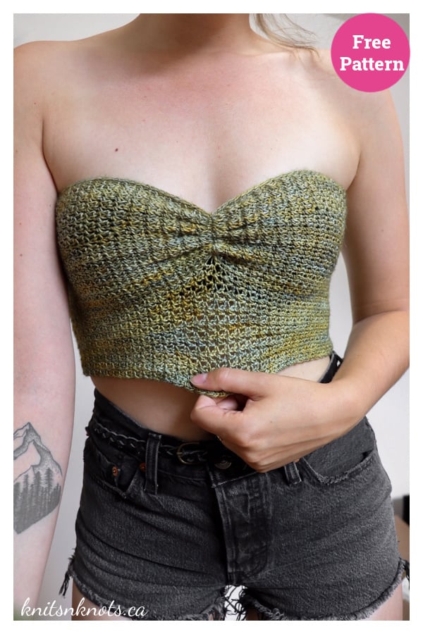Spring Valley Bandeau Free Crochet Pattern