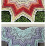 Star Shaped Scarf Crochet Pattern