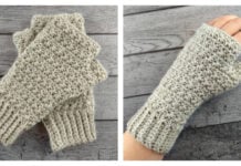 Stella Fingerless Gloves Free Crochet Pattern