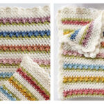 Tulip Meadows Baby Blanket Free Crochet Pattern and Video Tutorial