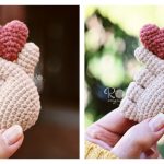Amigurumi Finger Heart Crochet Pattern