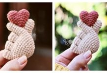 Amigurumi Finger Heart Crochet Pattern