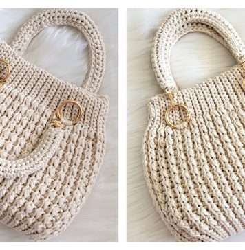 Audrey Handbag Free Crochet Pattern