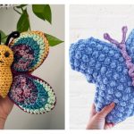 Butterfly Cushion Pillow Crochet Patterns
