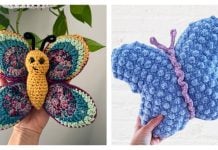 6 Butterfly Cushion Pillow Crochet Patterns Butterfly Cushion Pillow Crochet Patterns