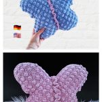 Butterfly Pillow Crochet Pattern
