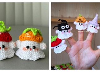 Halloween Ghost Amigurumi Crochet Pattern