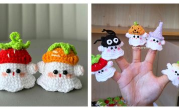 Halloween Ghost Amigurumi Crochet Pattern