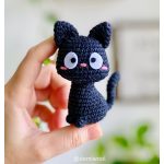 Jiji the Black Cat Amigurumi Free Crochet Pattern