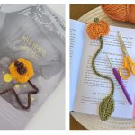 Pumpkin Bookmark Crochet Patterns