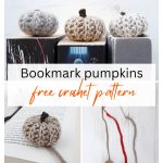 Pumpkin Bookmark Free Crochet Pattern