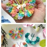 Rufflewing Butterfly Free Crochet Pattern