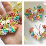 Rufflewing Butterfly Free Crochet Pattern