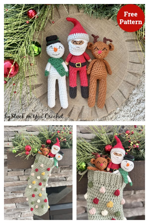 Stocking Pals Amigurumi Free Crochet Pattern