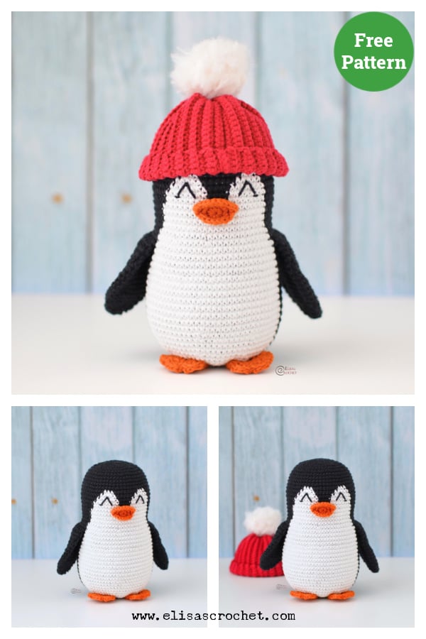 Toby the Penguin Amigurumi Free Crochet Pattern