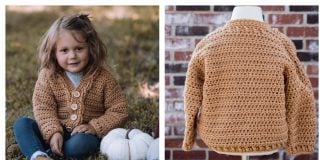 Toddler Grandpa Sweater Free Crochet Pattern