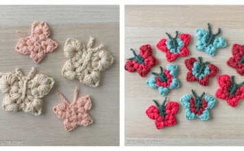 Uma Beautiful Butterfly Free Crochet Pattern