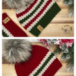Winter Sled Beanie Free Crochet Pattern