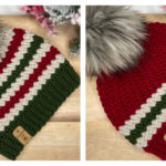 Winter Sled Beanie Free Crochet Pattern