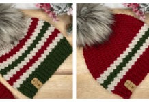 Winter Sled Beanie Free Crochet Pattern