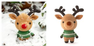 Amigurumi Reindeer Free Crochet Pattern